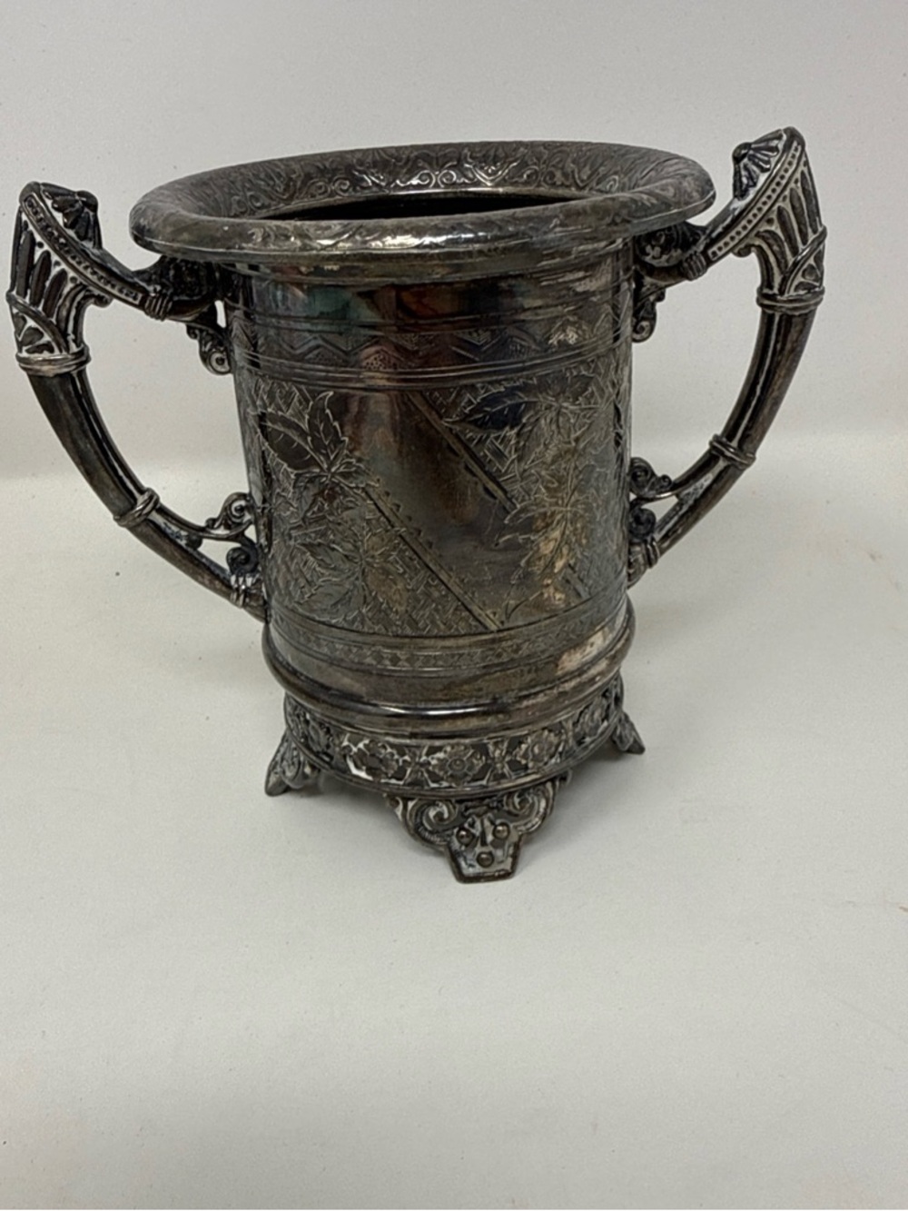 Antique James W. Tufts Quadruple Plate Boston Warranted 2070 Spooner RARE FIND